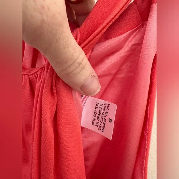 Pinup Girl, Harley Swing Dress, coral - Picture 5 of 6